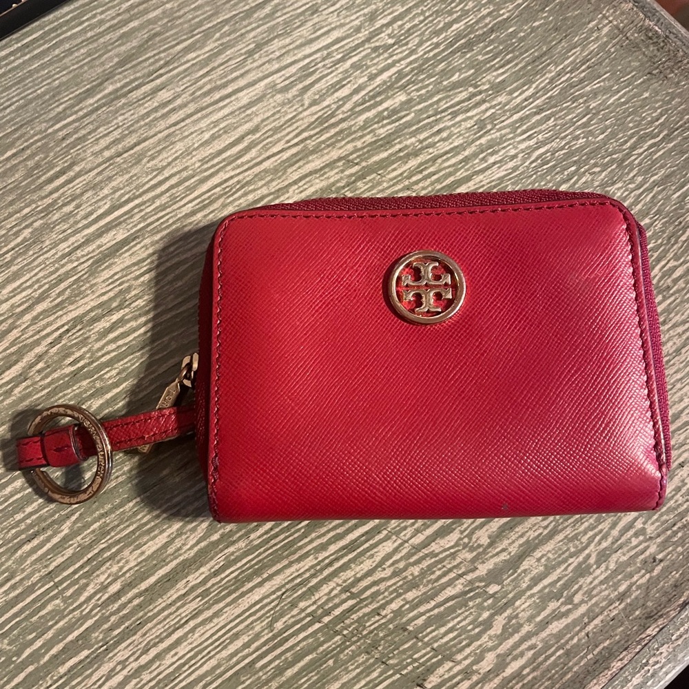 Tory Burch keychain wallet